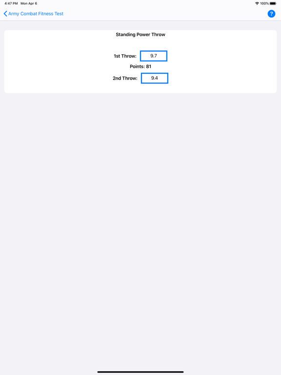 Screenshot #6 pour US Army Combat Fitness - ACFT