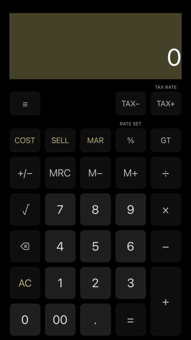 Simple Calculator. Screenshot