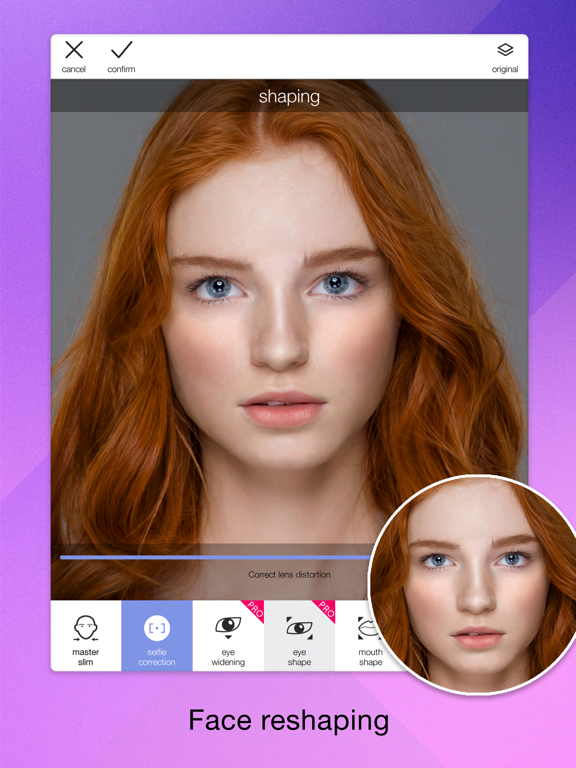 Mira: Selfie Editor iPad screenshot 5 - Photo & Video app