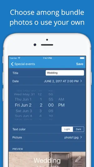 Important Dates - Countdown screenshot 2