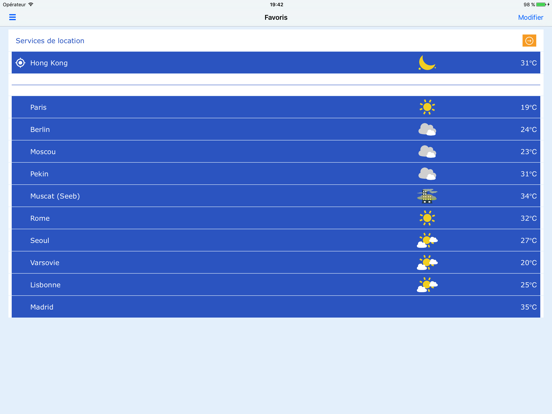 Screenshot #5 pour MyWorldWeather