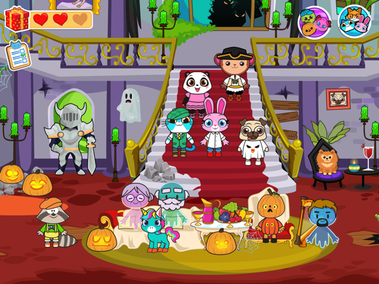 Main Street Pets Ghost Village iPad screenshot 4 - Education app