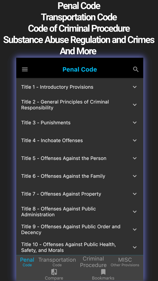 Texas CJ Reference - 2021 - 1.1.0 - (iOS)