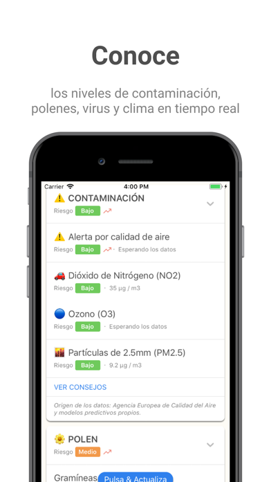 Zensei - App Diario de Asma screenshot 2