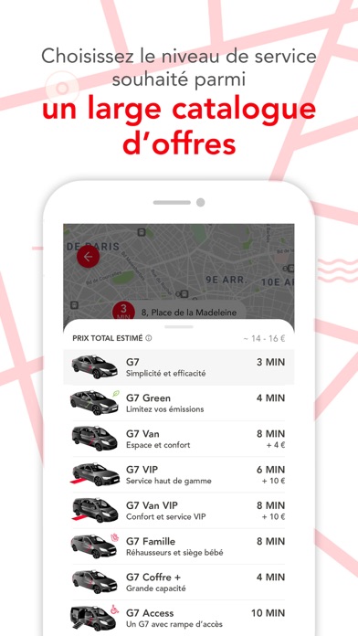 Screenshot #3 pour G7 TAXI – Commande de taxi