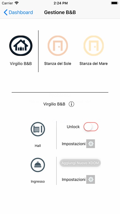 XDOM - Remote Key B&B