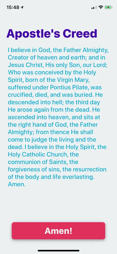 Holy Rosary — AMDG