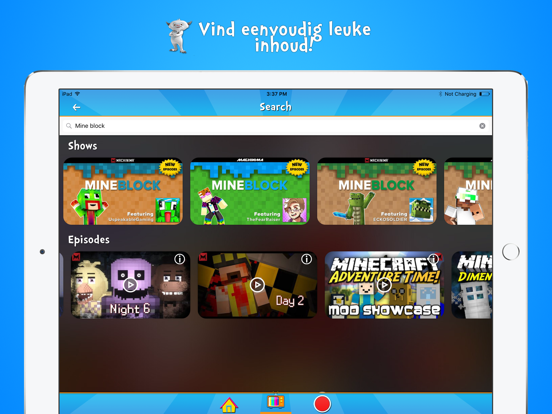 Toon Goggles Cartoons for Kids iPad app afbeelding 3