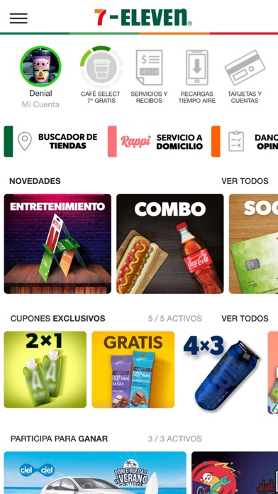 7-Eleven Mexico Screenshot