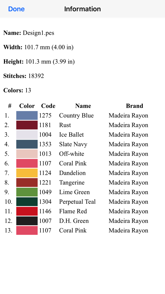 #4. Stitch Viewer Pro (iOS) Von: A.G.S. Active Graphics Software Ltd