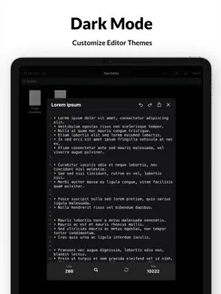 Text Editor - Document Editor iPad image 3