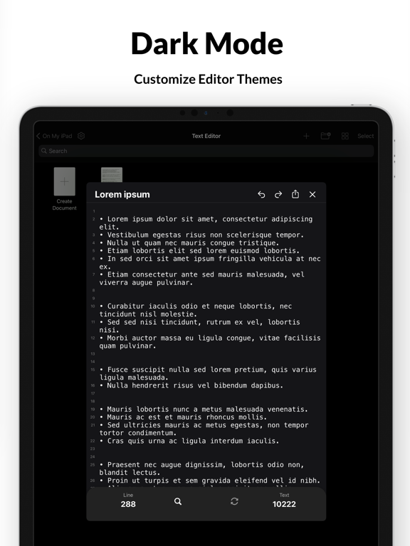 Screenshot #6 pour Text Editor - Document Editor