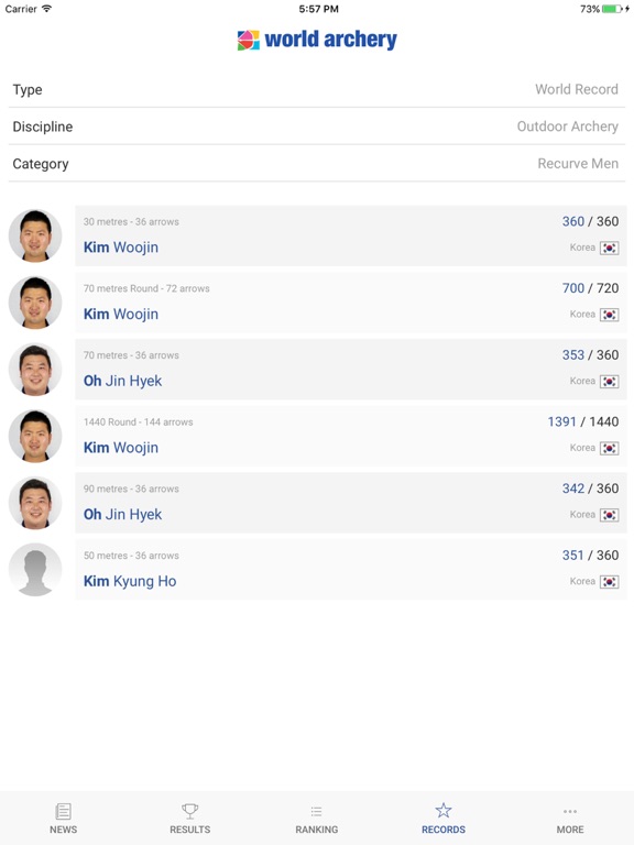 Screenshot #6 pour World Archery