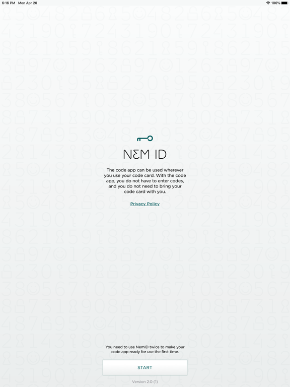 Screenshot #4 pour NemID codeapp