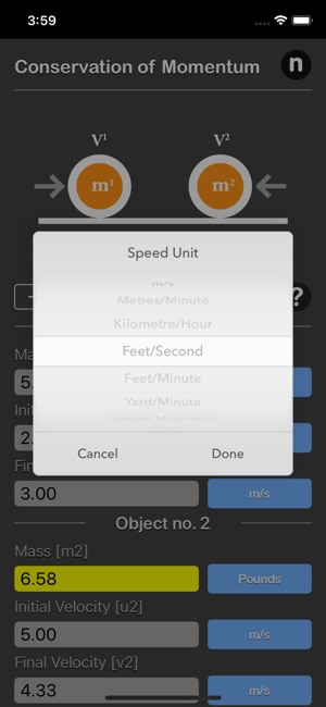 Conservation of Momentum Calc(圖5)-速報App