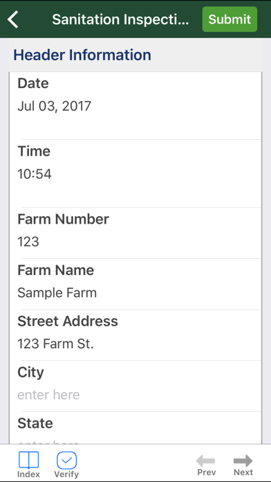 Land O'Lakes Surveys Screenshot