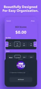 Chromabill - Easy Bill Tracker screenshot #4 for iPhone
