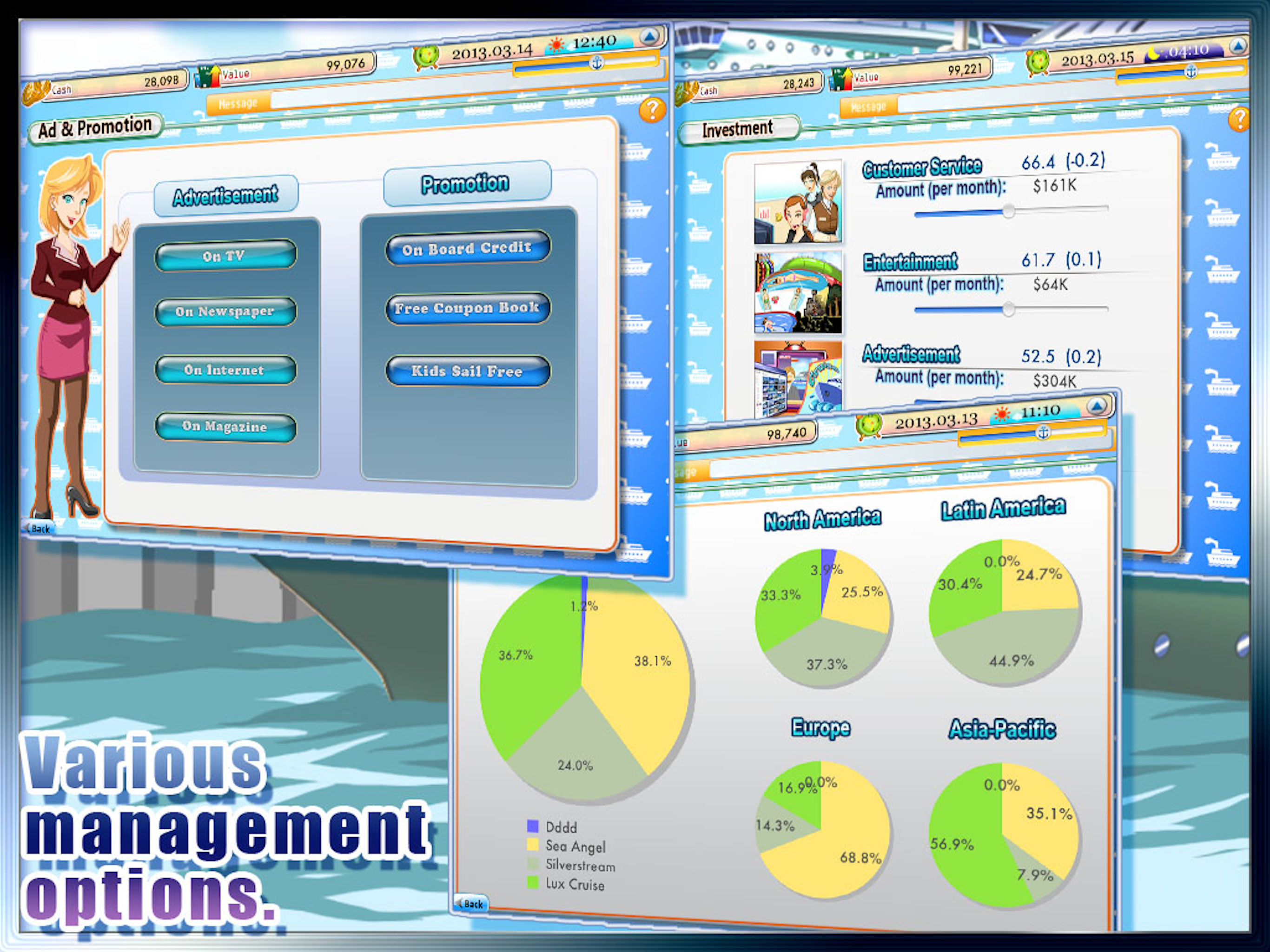 Cruise Tycoon screenshot 10