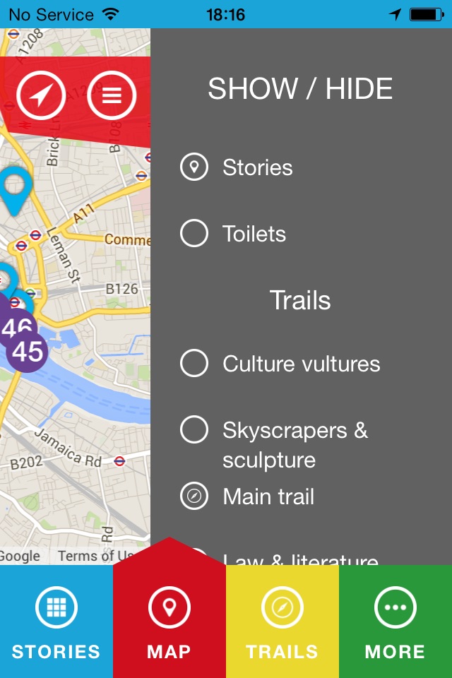 City Visitor Trail screenshot 4