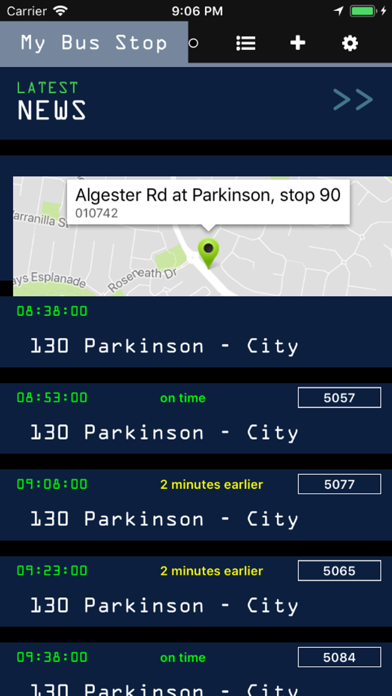 Screenshot #1 pour My Bus Stop