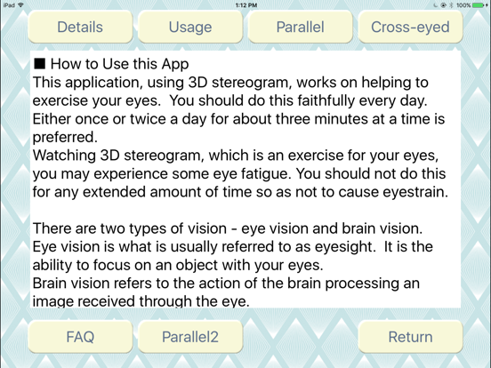 Screenshot #4 pour 3D Eyesight Recovery
