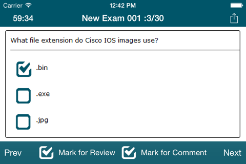 CCNA 200-101 ICND2 Exam Online screenshot 3