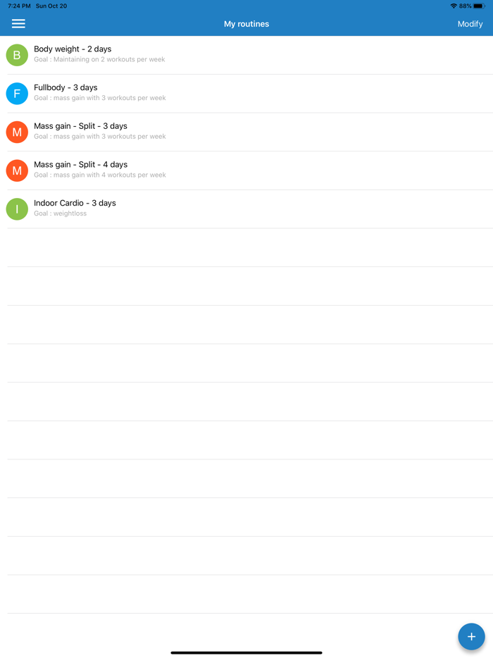 Carnet de Musculation