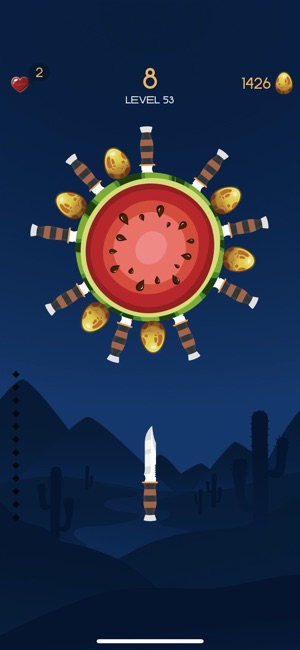 Knife Toss: Hit the Fruit(圖5)-速報App