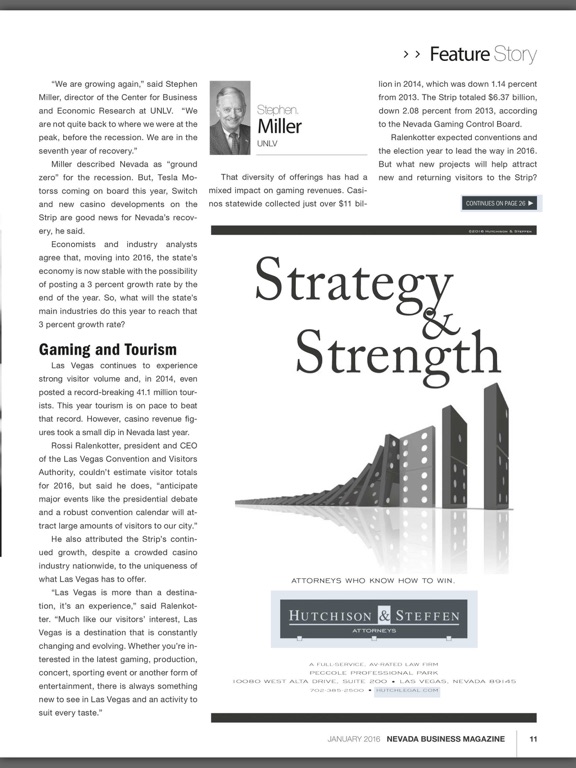 Nevada Business iPad screenshot 4 - Business app