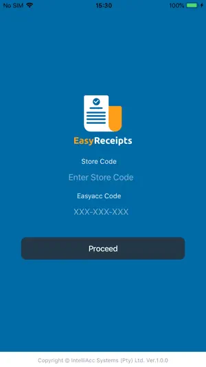 EasyReceipts screenshot 1
