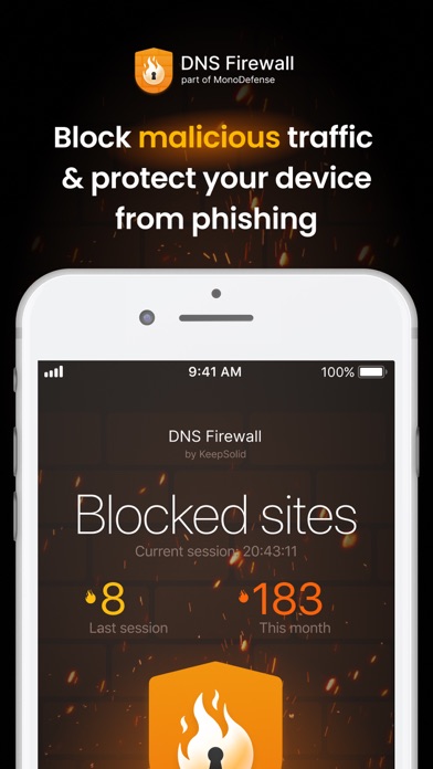 DNS Firewall by KeepSolid Screenshot