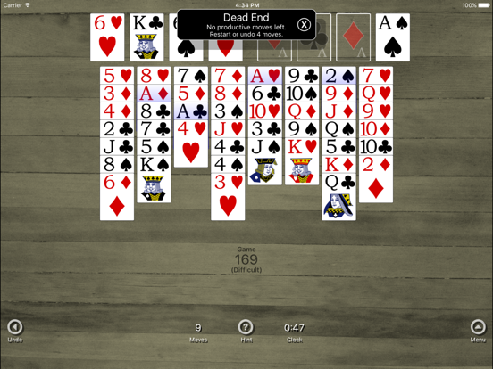 Screenshot #6 pour FreeCell Forever