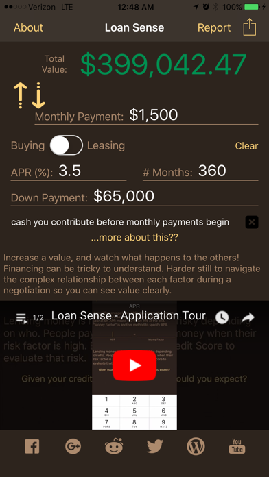 Screenshot #1 pour Loan Sense