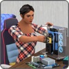 Laptop PC Builder Simulator 3D icon