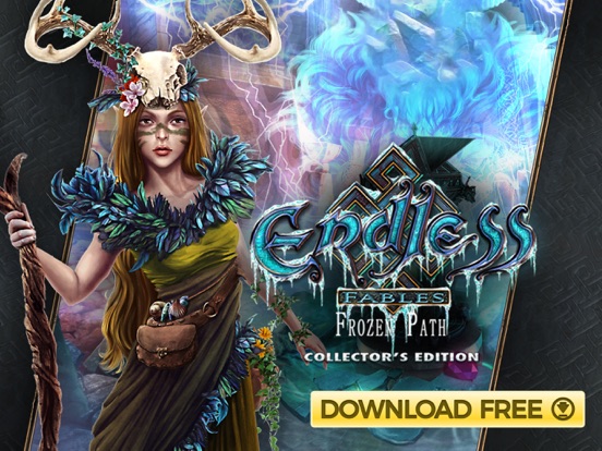 Endless Fables: Frozen Path iPad app afbeelding 5