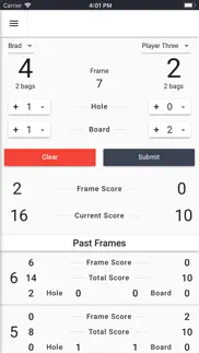 cornhole score tracker iphone screenshot 1