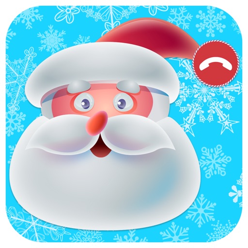 Santa Claus and reindeer call iOS App