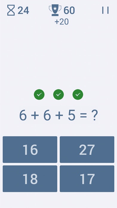 Mental Math:Kids Fun Math Game Screenshot