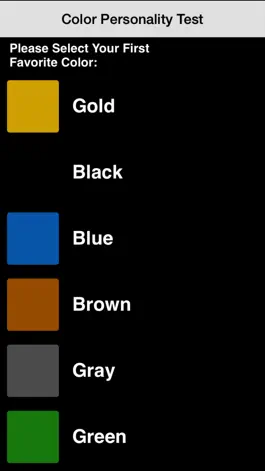 Game screenshot Color and Personality Tests mod apk