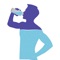 The Water Reminder & Daily Tracker app reminds you to drink water every day and improve your water drinking habits