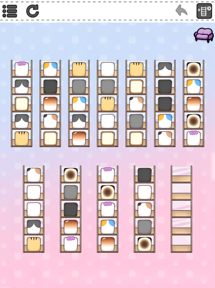 Sort the Cats - Brain puzzle