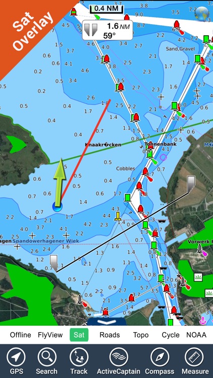 Germany HD GPS Nautical Chart screenshot-3