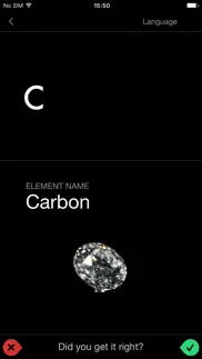 the elements flashcards iphone screenshot 2