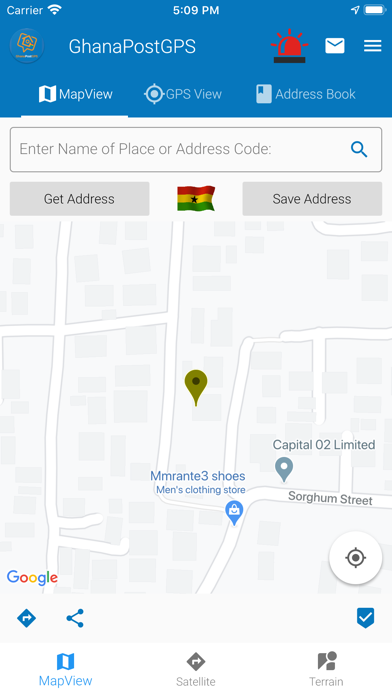 GhanaPostGPS Screenshot