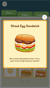 Fill Me Up Sandwich screenshot