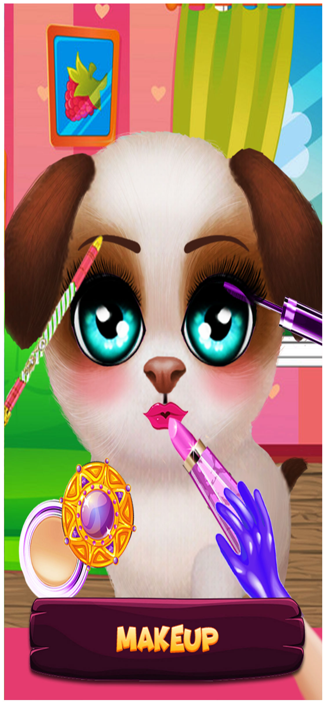 Pet Puppy Make Up Salon Game screenshot 4