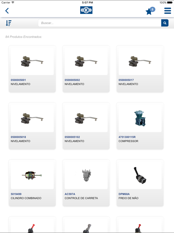 Screenshot #5 pour Knorr-Bremse - Catálogo Brasil