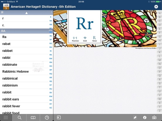 American Heritage Dictionary 5 iPad screenshot 4 - Reference app