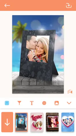 Game screenshot 3D Love Photo Frames - Amazing mod apk