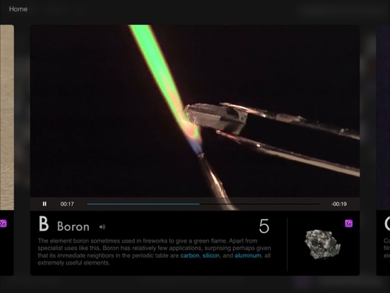 The Elements in Action iPad screenshot 5 - Education app
